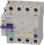 Doepke FI-Schalter DFS4 063-4/0,03-A NA 4p 63 A 0.03 A Typ A,Not-Aus,N links