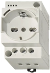 Finder Steckdose grau 7U.00.8.230.0010 m.LED-Anzeige f.Schaltschrank REG
