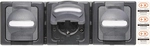 Kopp BLUE ELECTRIC SCHUKO 131315006 Steckdose m. Klappdeckel, 3fach