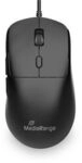 MediaRange Maus 6 Tasten kabelge. USB-C 800-2400 dpi sw