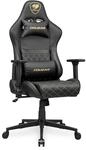 COUGAR Gaming-Stuhl Armor One V2 Gold, Schwarz