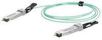 DIGITUS Kabel QSFP28to QSFP28 100G 10.0m t&uuml;rkis
