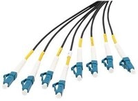 DIGITUS Glasfaser-Kabel Singlemode OS2,8 Fasern, LC/UPC 150m