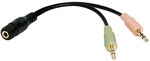A Klinke 3,5mm>2x Klinke 3,5mm St/B
