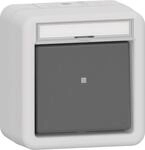 GIRA 311230 Wipp-Kontroll Aus 2-polig BSF WG AP IP44 Grau