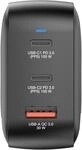 Verbatim Mini GaN Charger 3 Port 100W (EU/UK/US)