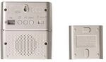 Legrand 094271 Funk Gong Set Premium MP3 LED Gong Klingeltast.30Melod. Aluminium