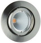 RUTEC Einbaustrahler eisen geb ALU5537-5 schwenkbar DA68mm o.Sprengring f.LM 50mm