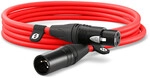 Rode Microphones Premium XLR-Kabel XLR3M-R red (rot, 3 Meter)