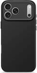 Decoded Silicone Backcover Apple iPhone 17 Pro Max Phantom Black mobile phone case