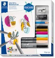 STAEDTLER "Design Journey" LineArt & Botanical Set 10-teilig retail