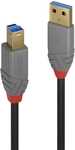 LINDY USB 3.0 Kabel Typ A/B Anthra Line M/M 3m