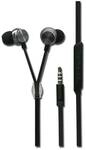 2GO In-Ear Stereo-Headset "Luxury" Zipper-Style anthrazit