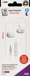 2GO In-Ear Sport-Headset "Active" m. Rufann.&Lautst&auml;rker. we