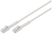 DIGITUS Patchkabel abw.CAT 6A F/FTP Kupfer,0,3m grau 10 Stk.