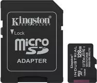 SD MicroSD Card 128GB Kingston SDHC (Class10) o.Adapter retail
