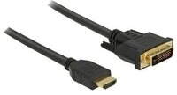 DELOCK HDMI zu DVI 24+1 Kabel 2 m
