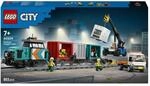 LEGO City - Hafeng&uuml;terzug mit Kran und LKW