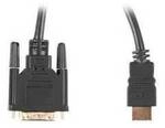 LANBERG HDMI(M)->DVI-D(M)(24+1) Kabel 3,0m 4K 30Hz Dual sw