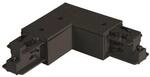 BRUM 3Phasen Eckverbinder 90&deg; 88126080 Schutzleiter innen, schwarz