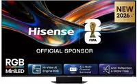 Hisense 75UR9DS sw Mini LED-TV RGB UHD,Multituner,BT,Smart,DVIQ,HDR,180Hz