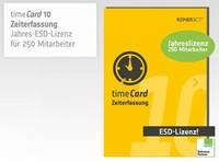 REINER SCT timeCard 10 Zeiterf. Erw. 250 MA 1 Jahr Laufzeit