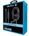 SANDBERG USB-C Chat Headset