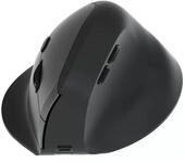 Equip Ergonomische Maus DM 2.4GHz+BT 6Button Rechts schwarz