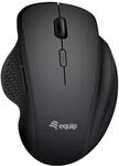 Equip Komfortmaus Wireless Dual Mode 6Btn Rechts schwarz