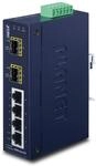 PLANET 4+2 100FX SFP Industrial Ethernet Switch (-40~75