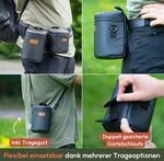 C-ROPE Premium Objektivtasche Variation: L 19x12cm SW retail