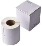 G&G Etikettenrolle 500 St&uuml;ck 100 x 75 mm wei&szlig;