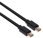 CLUB3D Mini DisplayPort 1.2 HBR2 Kabel Stecker/Stecker 2 meter 4K60Hz