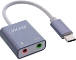 InLine&reg; USB Audio Soundadapter, USB-C Kabel