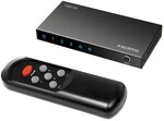HDMI switch, 3x1-Port, 4K/60 Hz, HDCP, HDR, CEC, RC