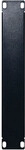 10"" blanking panel 1U, black