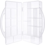 InLine&reg; Kleinteilebox, 11 F&auml;cher, Abmessungen: 271x186x40mm, transparent