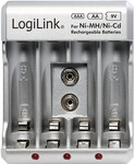 Battery Charger, 4x AA or 4x AAA and 1x 9V battery