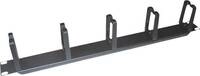 Logilink Kabelf&uuml;hrungspanel 19" 1HE, 5 Plastikringe, schw