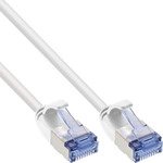 InLine&reg; Patchkabel slim, U/FTP PiMf, Cat.6A, wei&szlig;, 7,5 m