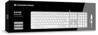 CONCEPTRONIC USB Tastatur slim USB-A/USB-C Layout PT ws