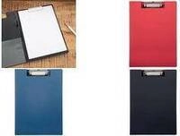 MAUL Schreibmappe MAULpoly blau Folien&uuml;berzug A4