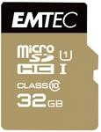 Emtec mSD 32GB UHS-I U1 EliteGold + Adapter