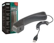 DIGITUS Telefonh&ouml;rer USB-A, f&uuml;r Skype, Kabel 1.8-1.9m