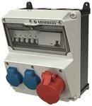 Mennekes Steckdosen-Kombination 920009 AMAXX 1xCEE 2xSchuko 1FI 1LS 2LS