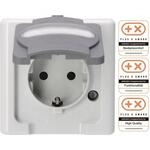 KOPP APWG Blue Electric 1033.5600.6 Schuko 1fach grau