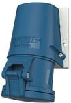 Mennekes 32A3P 6H230V Wanddose 1346 TwinCONTACT IP44