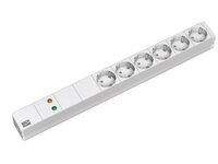 BACHMANN 48,26cm Steckdosenleiste 6-fach