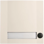 GRO AP Kontaktplatte 51103 Domolux WS/SW 1fach weiss/schwarz