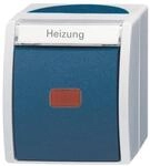 BJ APWG ocean Heizung- 2601/6SKWNH-53 Notschalter Aus/ Wechsel grau/blaugr&uuml;
